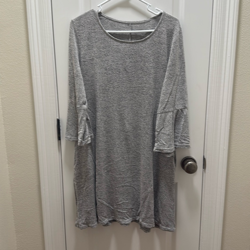 Light weight sweater dress